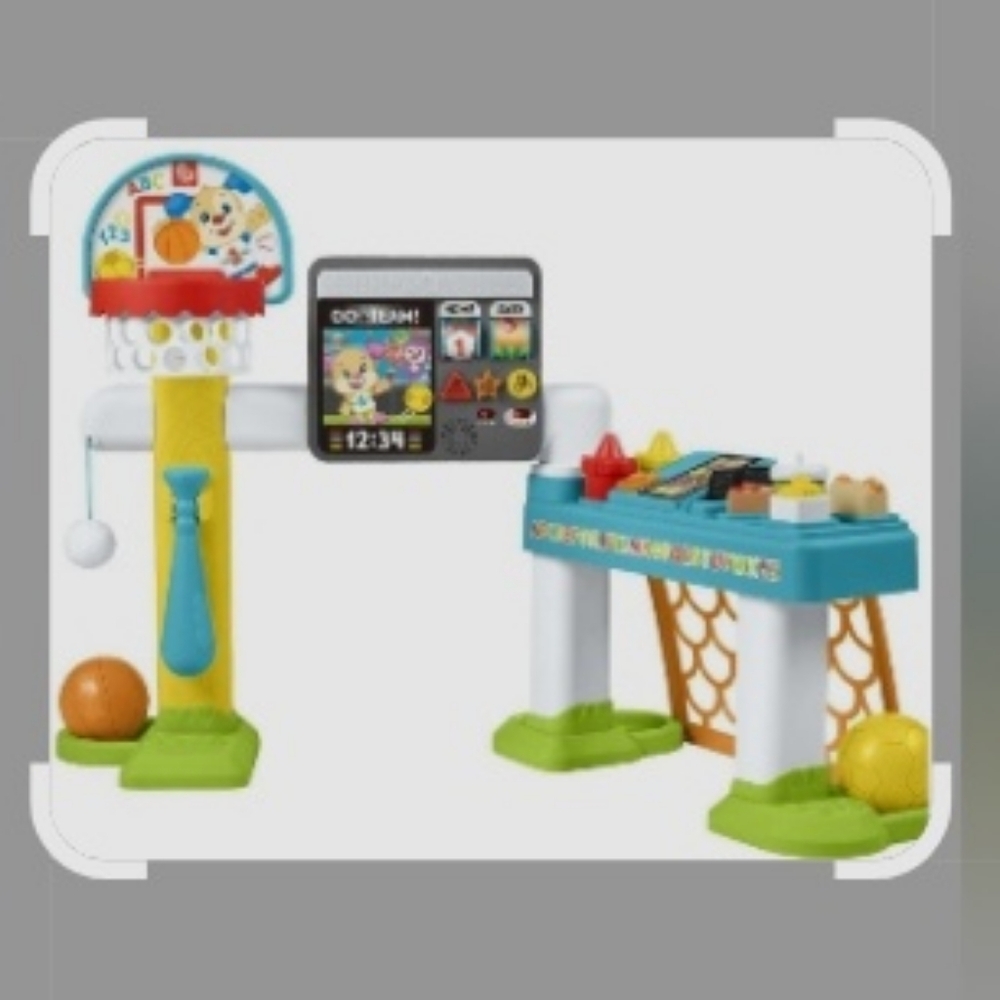 Fisher-Price Laugh & Learn 4-in-1 Game Experience Activity Center